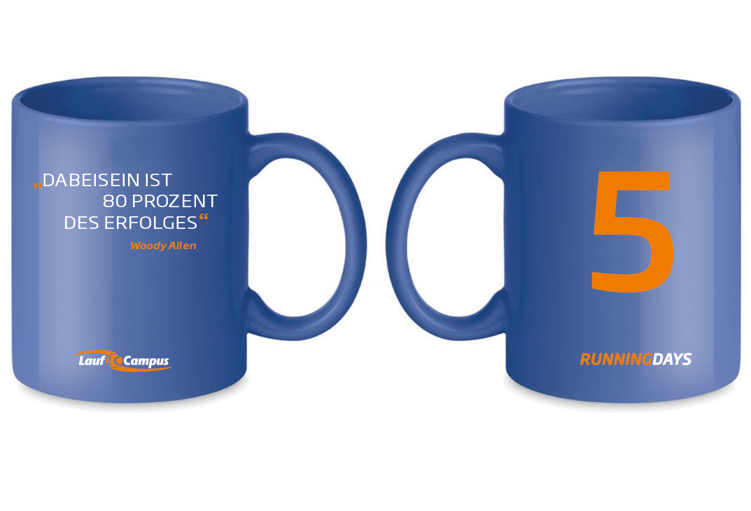 Cup Allen- Limitierte Sammeltasse für Läufer