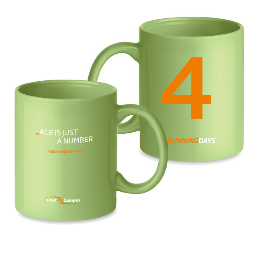 Cup Gebrselassie - Limitierte Sammeltasse für Läufer